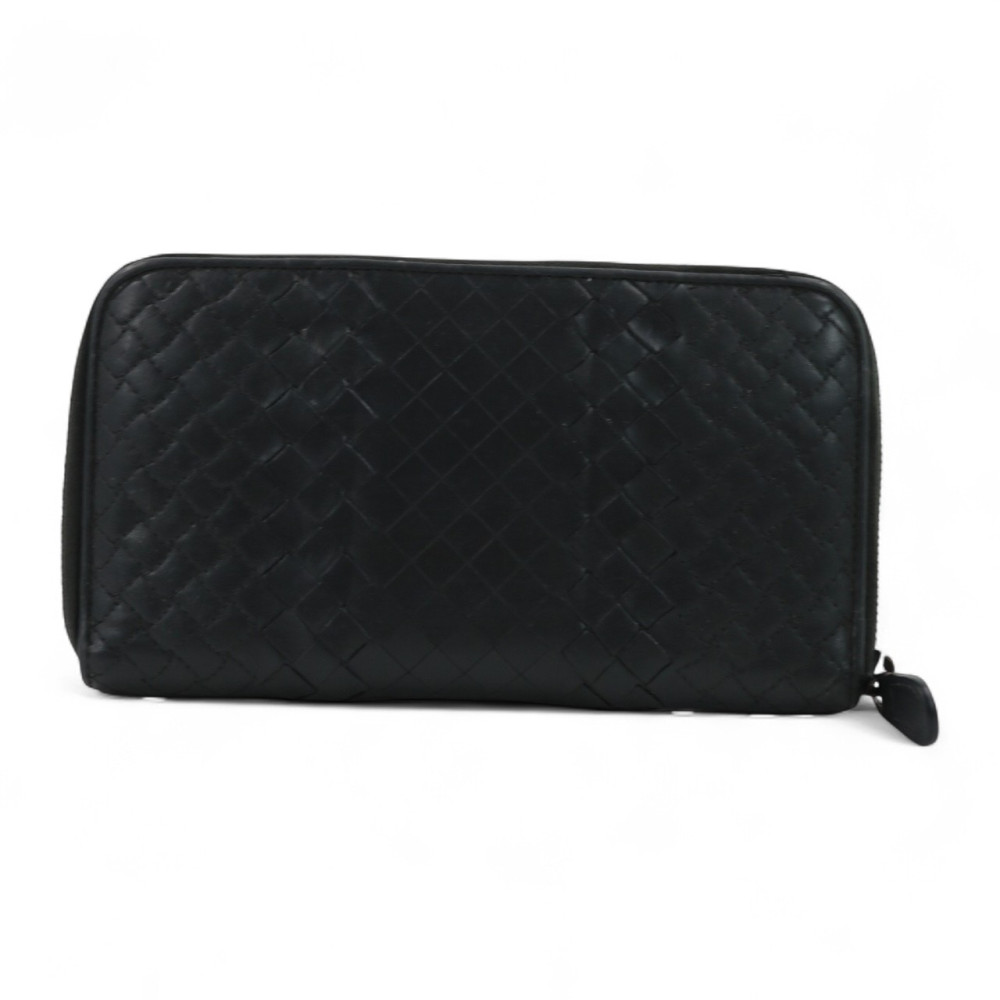Bottega Veneta Portafoglio Pelle Blu