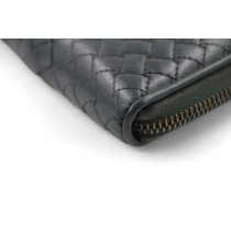 Bottega Veneta Portafoglio Pelle Blu