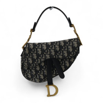 Dior Sella Mini Tela Blu
