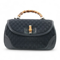 Gucci Bamboo Pelle Nera