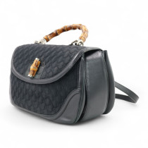 Gucci Bamboo Pelle Nera