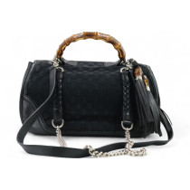 Gucci Bamboo Pelle Nera