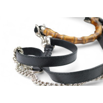 Gucci Bamboo Pelle Nera