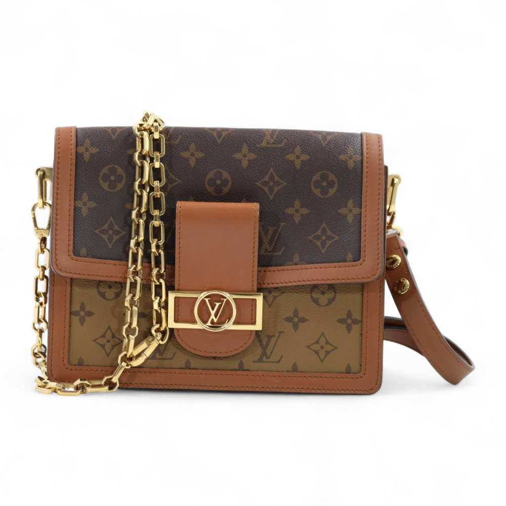 Louis Vuitton Dauphine Pelle Marrone