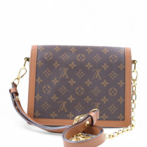Louis Vuitton Dauphine Pelle Marrone
