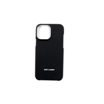 Saint Laurent Portacellulare IPhone 13 ProMax Plastica Nera