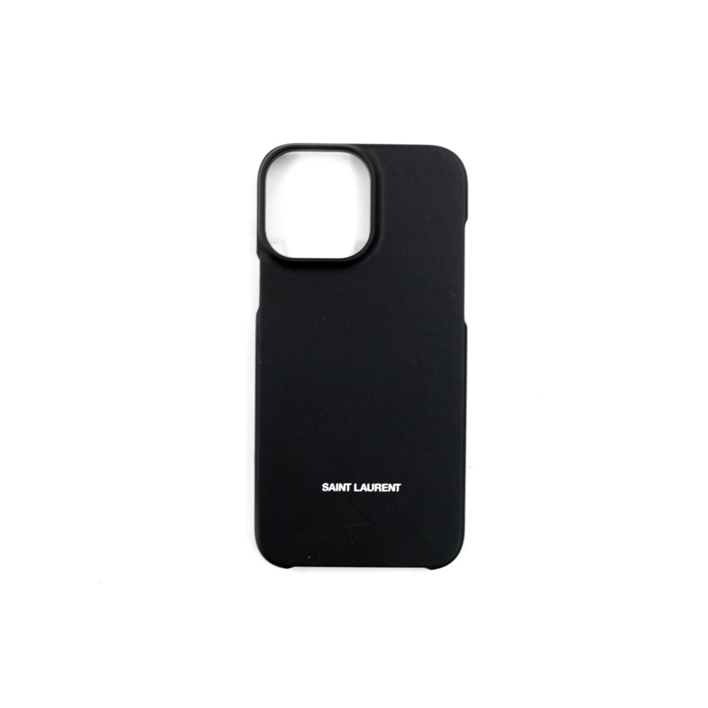 Saint Laurent Portacellulare IPhone 13 ProMax Plastica Nera