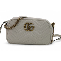 Gucci Camera Bag Pelle Bianca