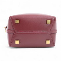 Saint Laurent Le 37 Mini Pelle Rouge Merlot