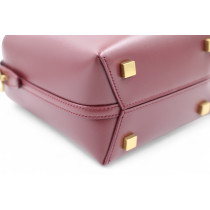 Saint Laurent Le 37 Mini Pelle Rouge Merlot