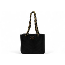 Valentino Shopping Pelle Nera