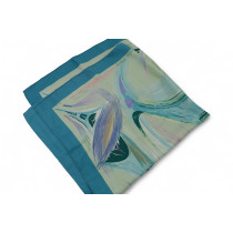Hermes Foulard Seta Azzurra