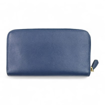 Prada Portafoglio Pelle Blu