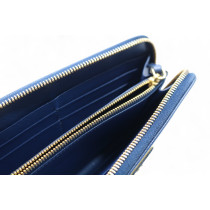 Prada Portafoglio Pelle Blu