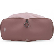 Prada Shopping Tessuto e Pelle Rosa