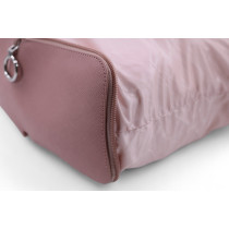 Prada Shopping Tessuto e Pelle Rosa