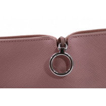 Prada Shopping Tessuto e Pelle Rosa