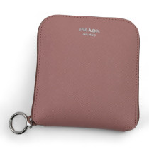 Prada Shopping Tessuto e Pelle Rosa