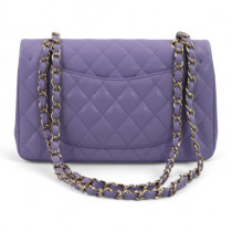 Chanel Classica Pelle Viola