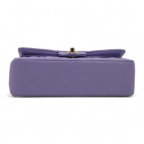 Chanel Classica Pelle Viola