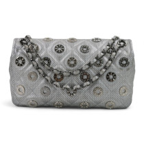 Chanel Classica Pelle Argento