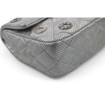Chanel Classica Pelle Argento