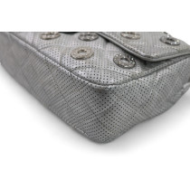 Chanel Classica Pelle Argento