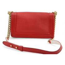 Chanel Boy Pelle Rossa