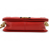 Chanel Boy Pelle Rossa