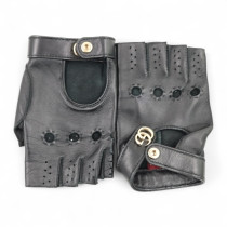 Gucci Guanti Pelle Nera