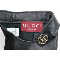 Gucci Guanti Pelle Nera