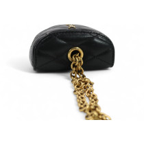 Saint Laurent Porta Airpods Pelle Nera