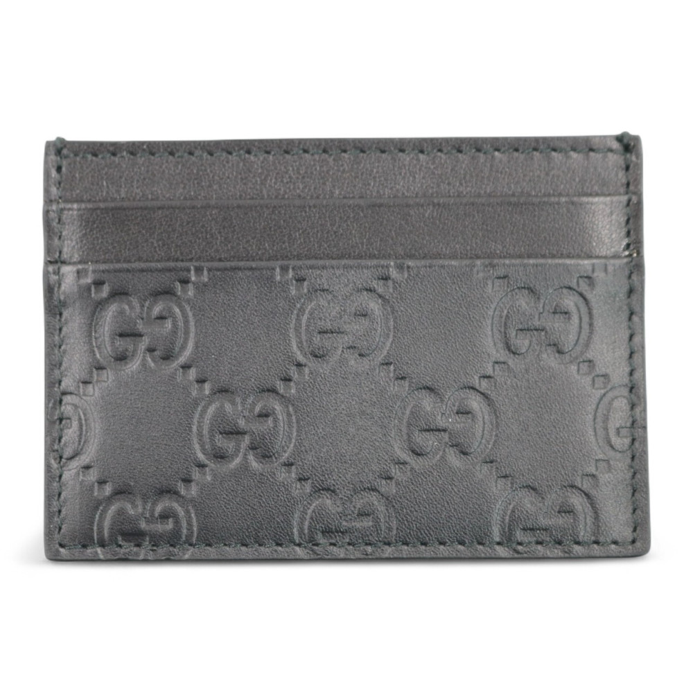 Gucci Portacarte Pelle Nera