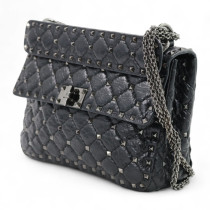 Valentino Spike Pelle Nera