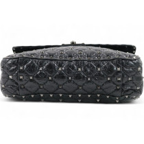 Valentino Spike Pelle Nera