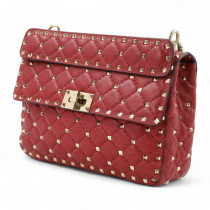 Valentino Spike Pelle Rossa