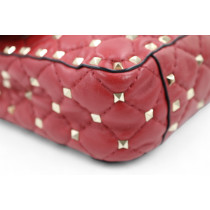 Valentino Spike Pelle Rossa