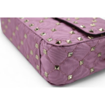 Valentino Spike Tessuto Rosa