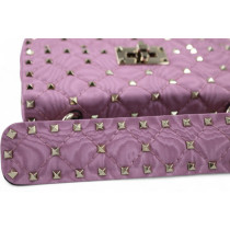 Valentino Spike Tessuto Rosa