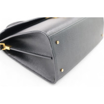 Saint Laurent Cassandre Pelle Nera