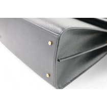 Saint Laurent Cassandre Pelle Nera