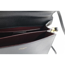 Saint Laurent Cassandre Pelle Nera