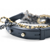 Chanel Gabrielle Pelle Nera e Beige