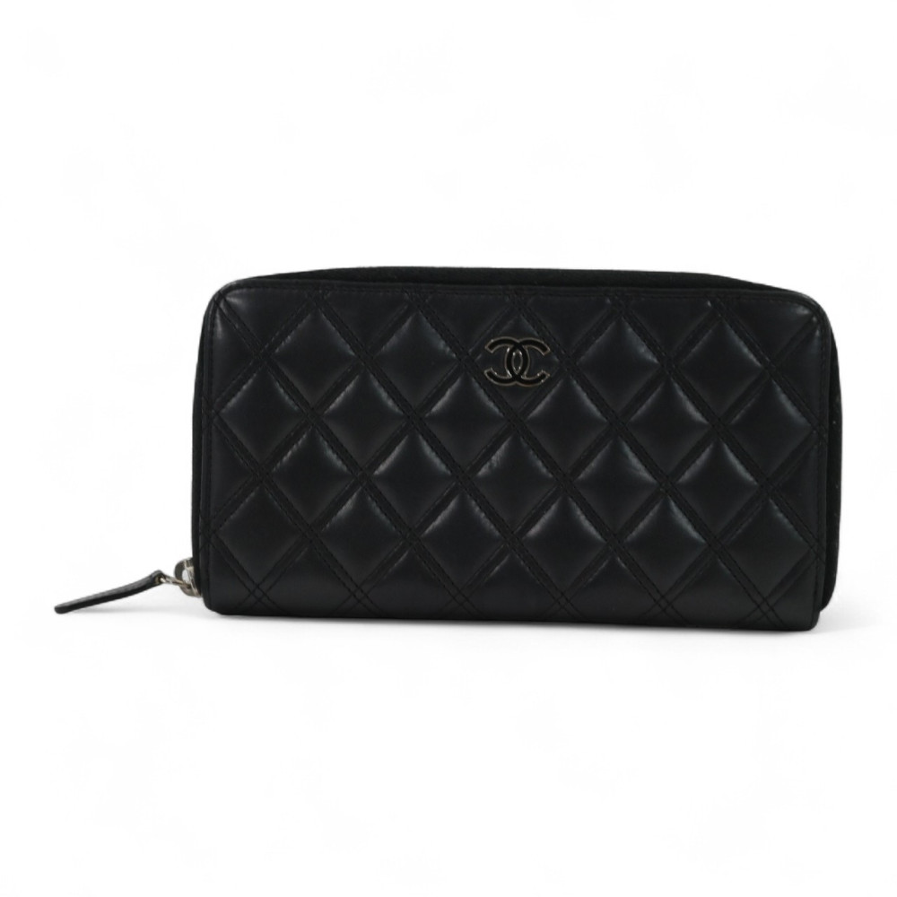 Chanel Portafoglio Pelle Nera