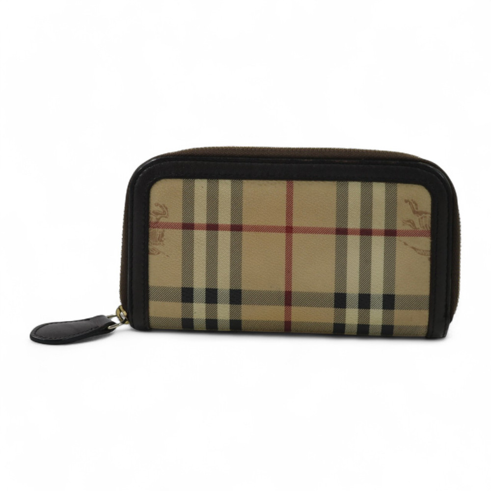 Burberry Portafoglio Check Beige