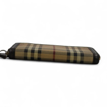 Burberry Portafoglio Check Beige
