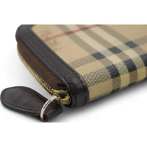 Burberry Portafoglio Check Beige