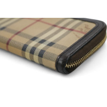 Burberry Portafoglio Check Beige