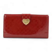 Gucci Portafoglio Vernis Rossa