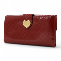 Gucci Portafoglio Vernis Rossa